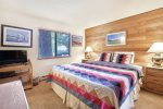 Primary Bedroom has 1 Tempur-Pedic King Bed